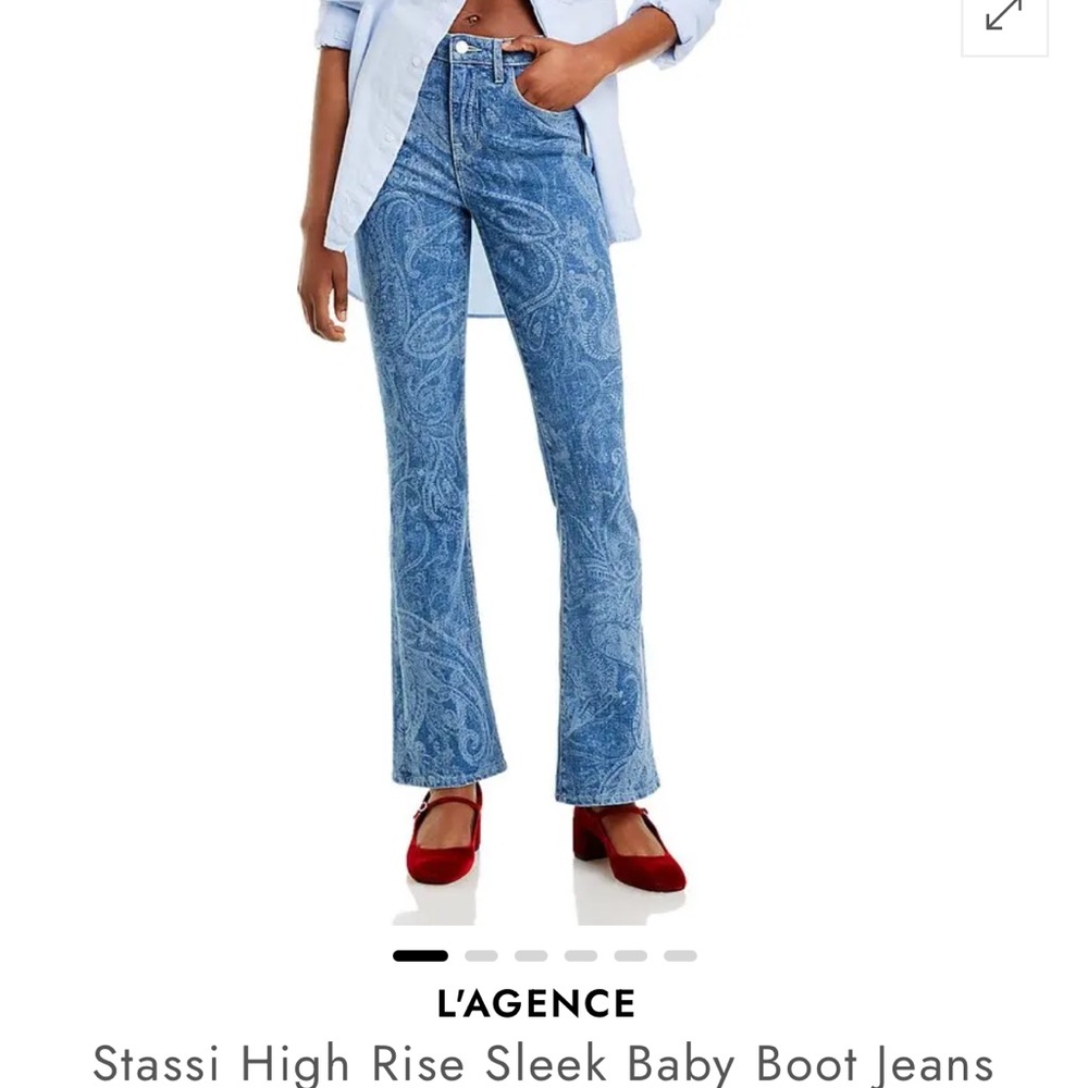 L’Agence High Rise Stassi baby boot cut , size 29